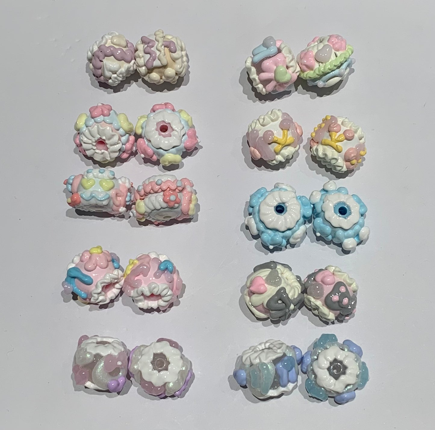 Hand Painted BEAD blind bag