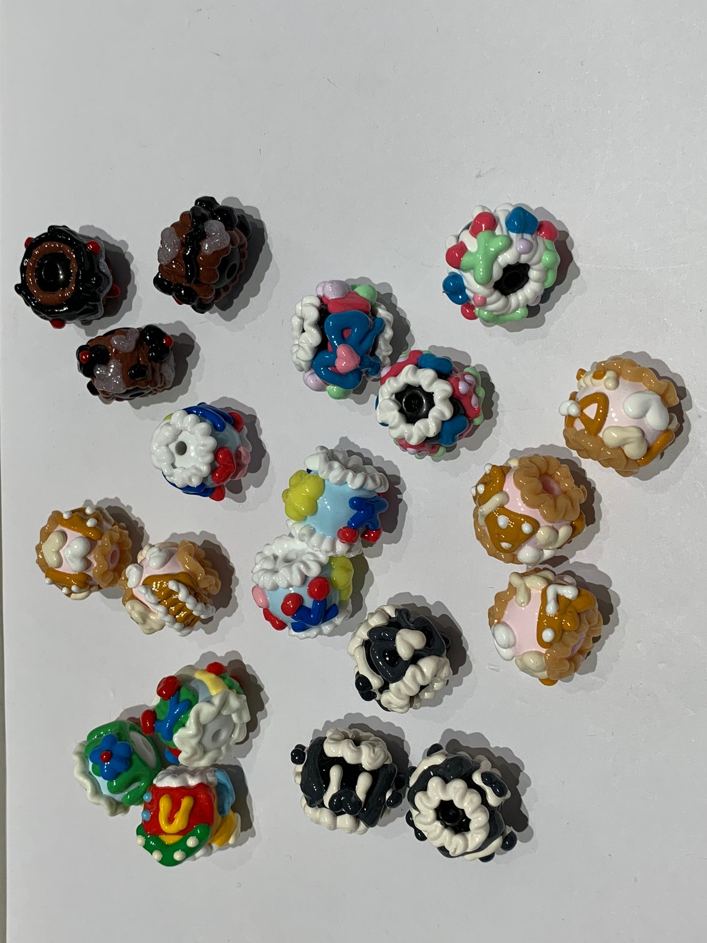 Hand Painted Beads Lucky Bags - Open in Live