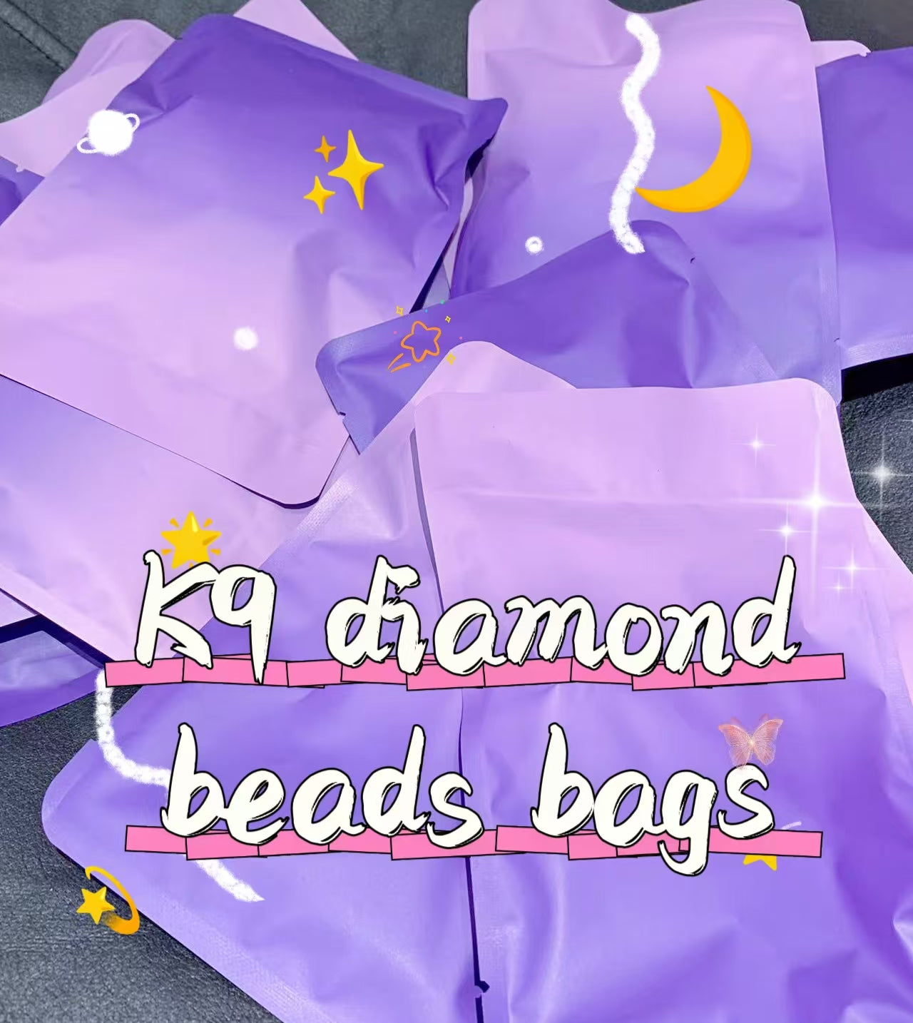 K9 Diamond Beads Lucky bags- Open on live